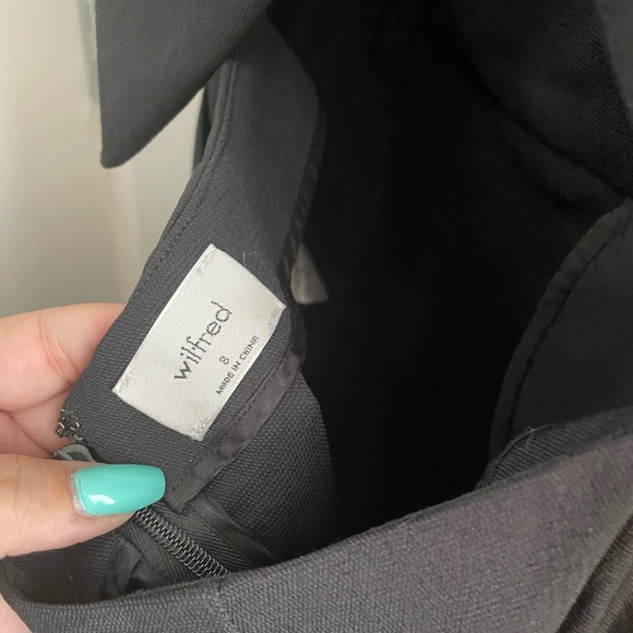 Black Wilfred Open Back Dress - Picture 3 of 3